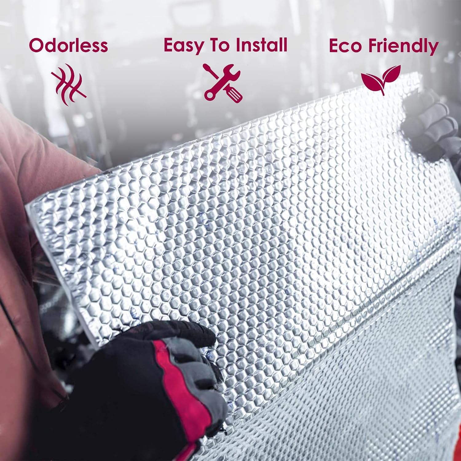 Detalle 2 de WEUPE Car Sound Deadening Mat, 50 mil