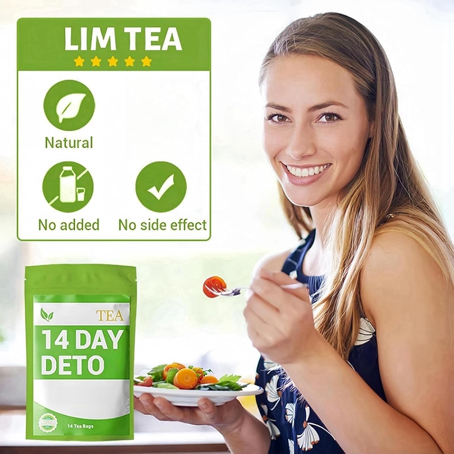 Detalle de 14Pcs Slimming Tea 14-Day Plan for Women 🍵
