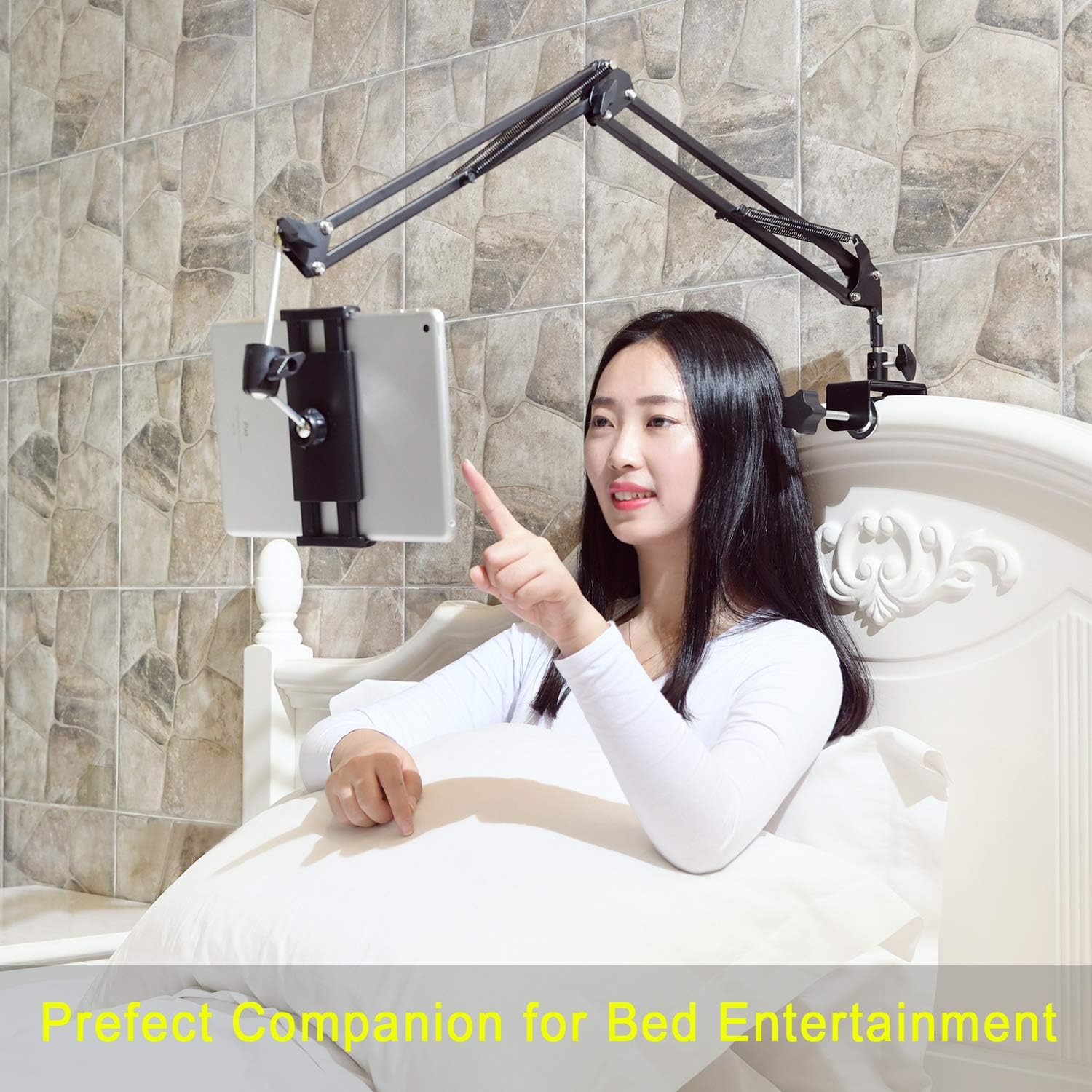 Thumbnail 1 de Bedside tablet stand with 360° rotate arm