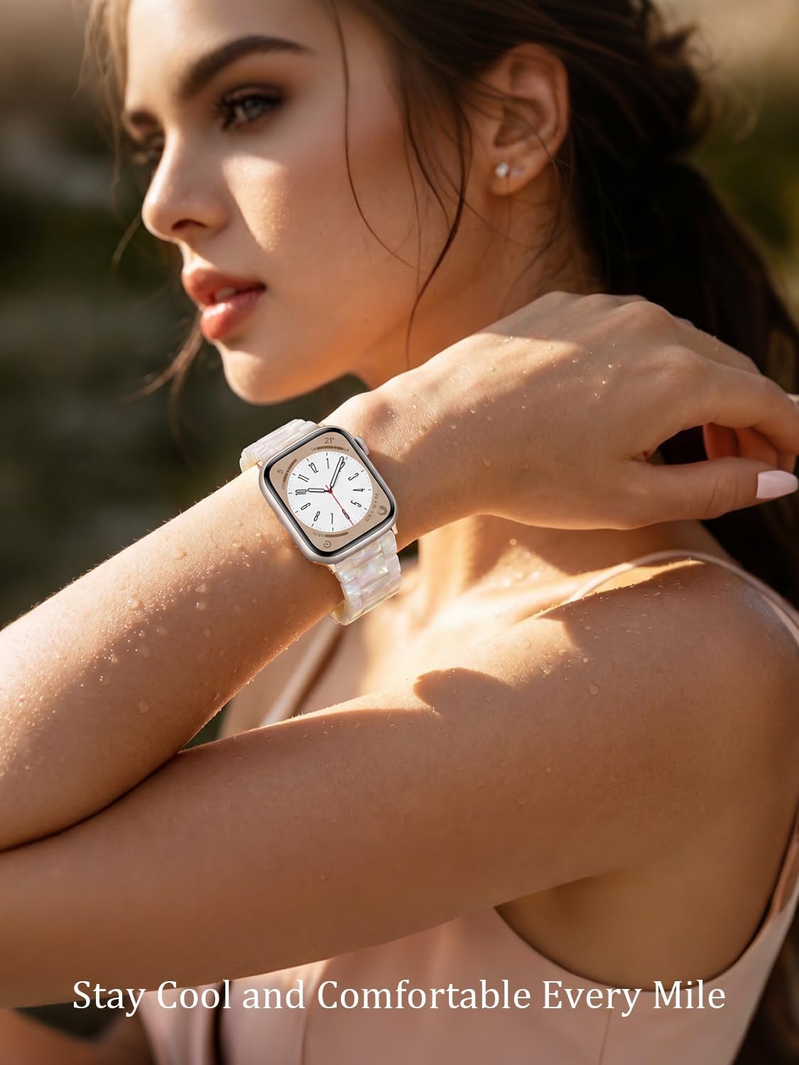 Detalle 2 de V-MORO Resin Band for Apple Watch Series 7-11