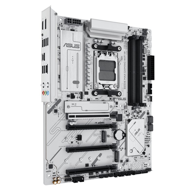 Detalle 2 de ASUS B650E MAX Gaming WiFi W placa base PCIe 5.0 🖥