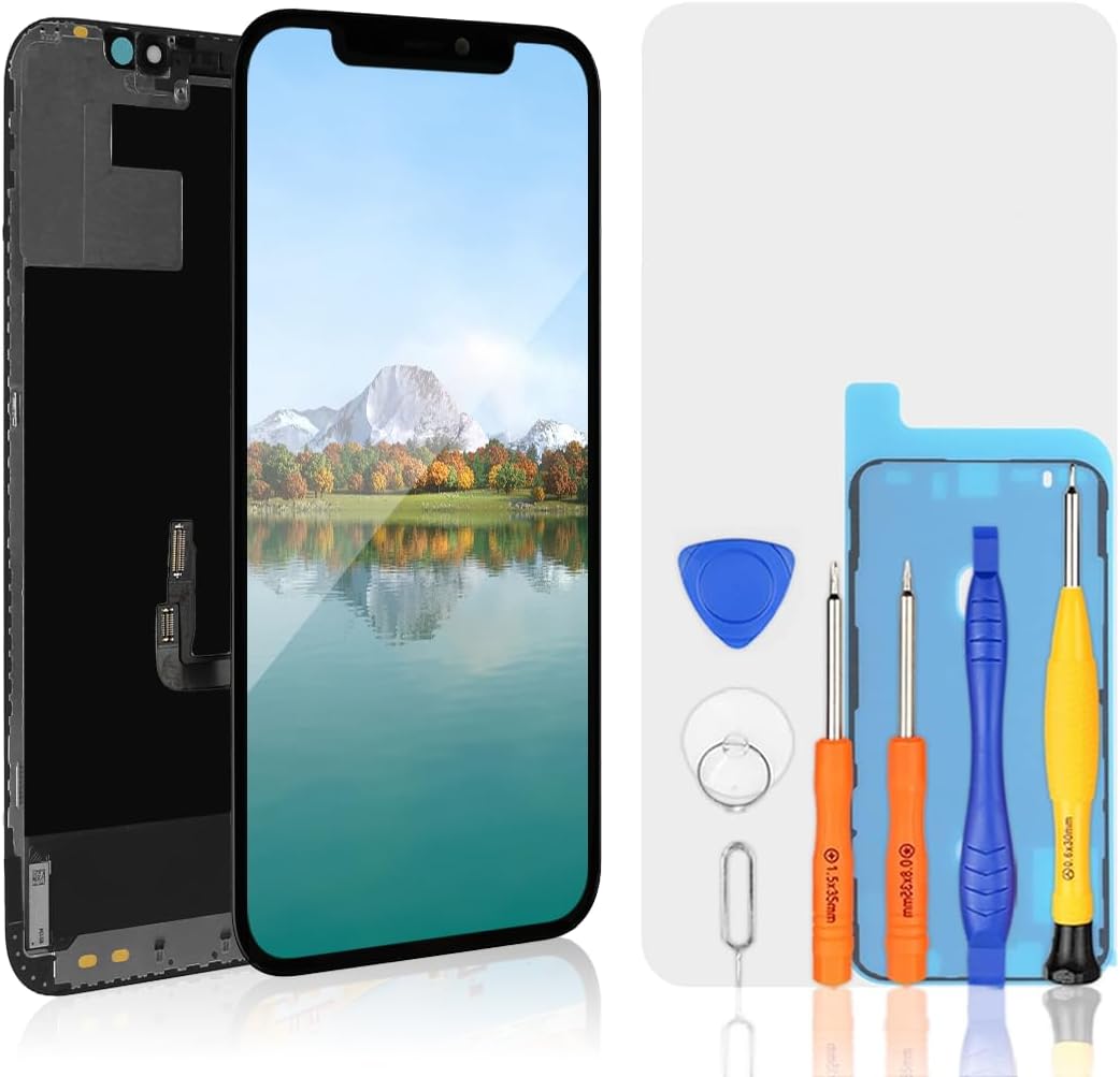 Detalle de bokman iPhone 12/12 Pro LCD Screen Replacement Display Assembly (Model A2403, A2172, A2402, A2404)
