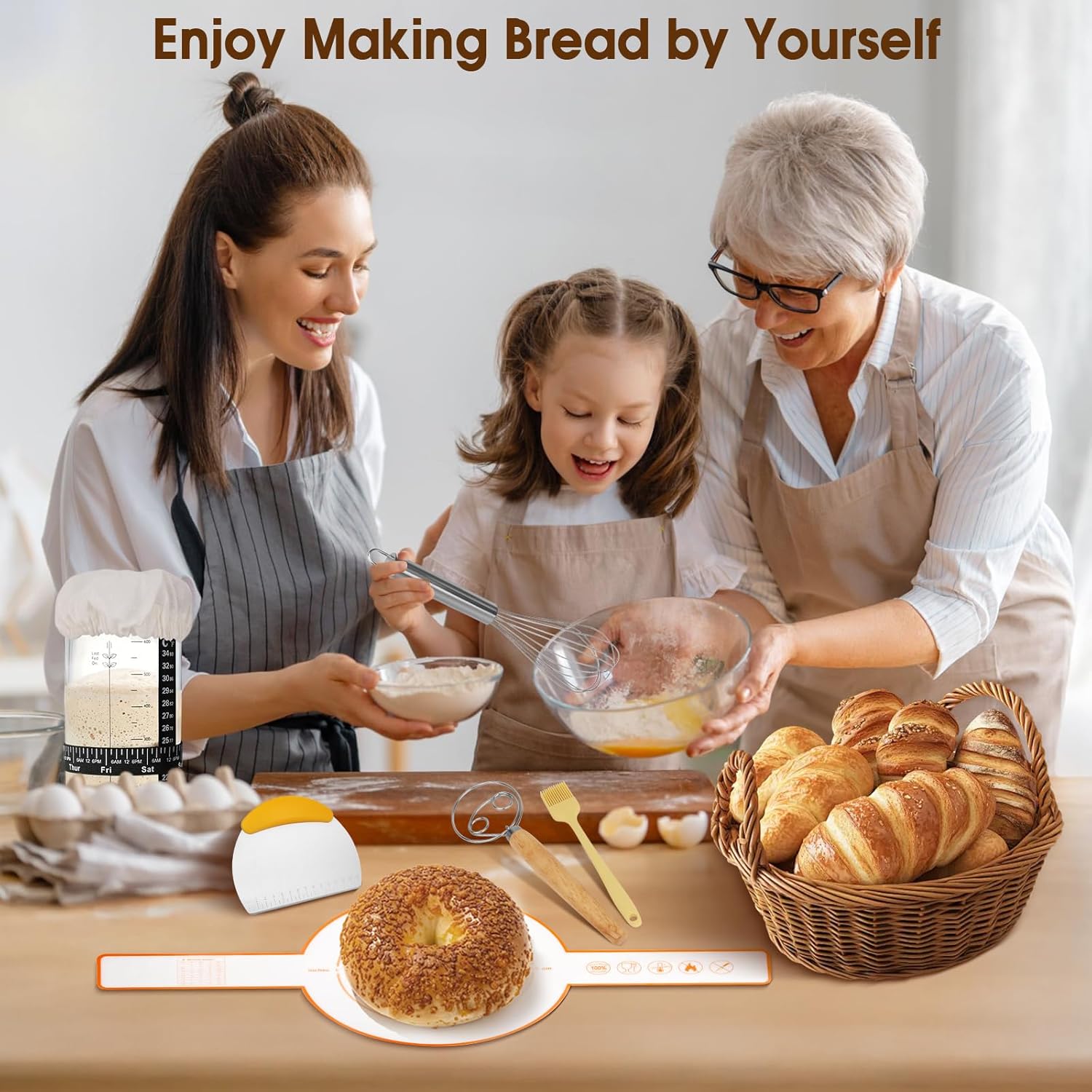 Thumbnail 6 de Goeveo Sourdough Starter Kit 16-piece
