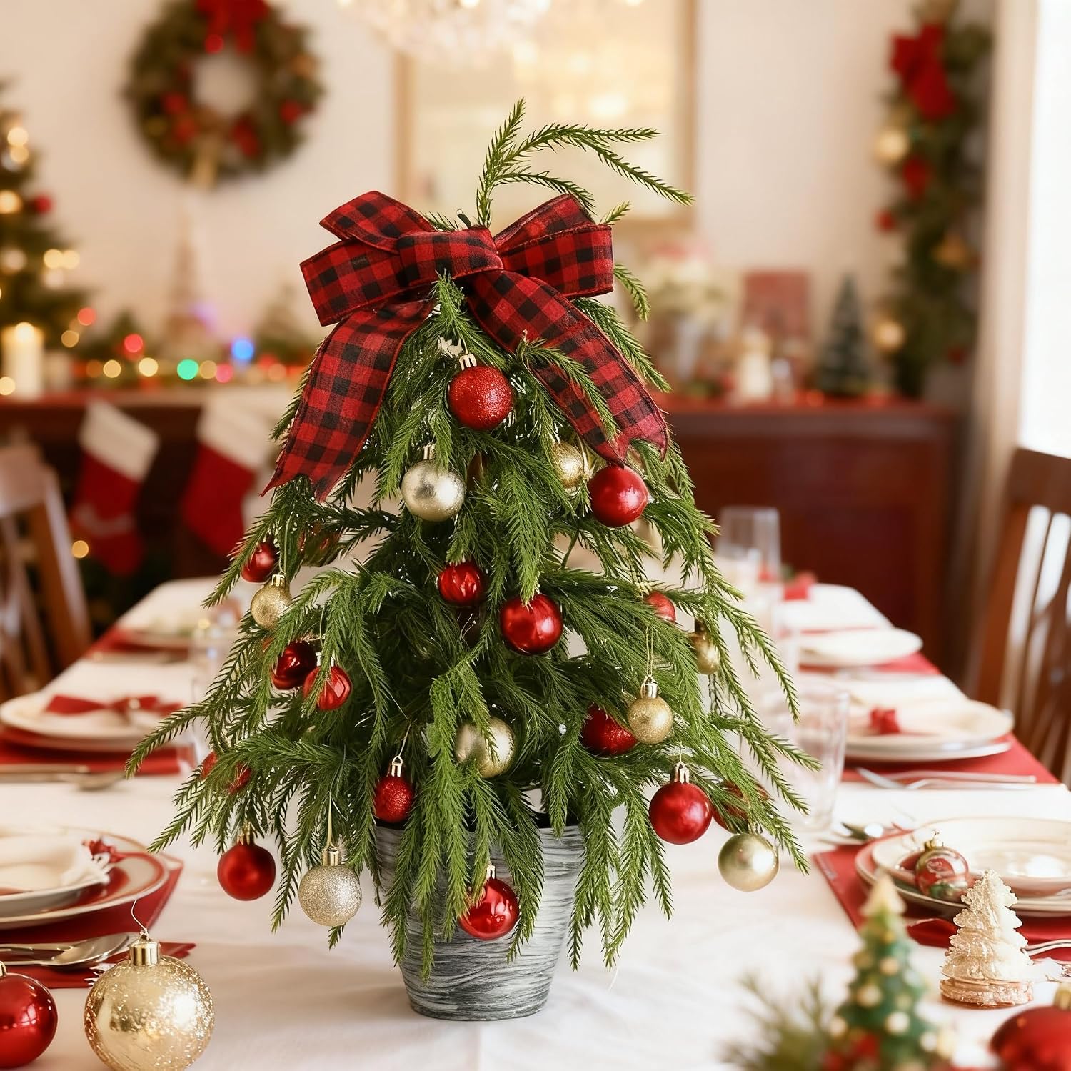 Detalle de HipTree Pre-Lit Mini Christmas Tree 2ft