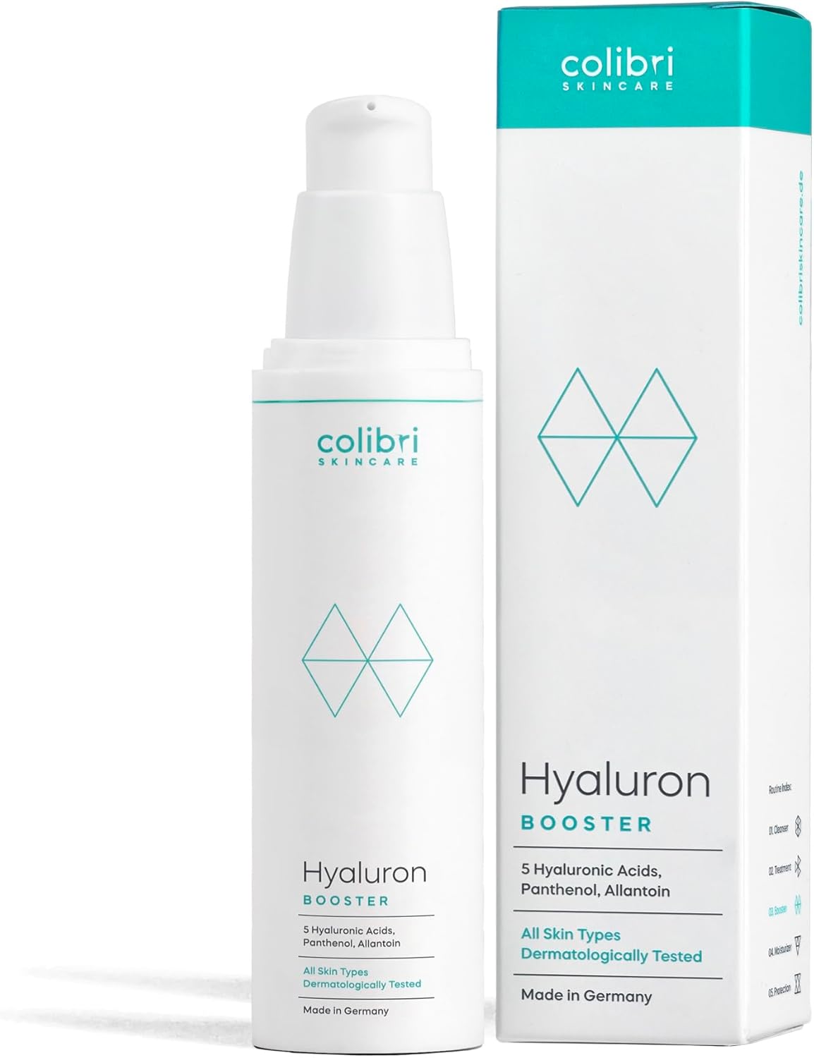 Detalle de colibri skincare HYALURON BOOSTER — sérum visage à l’acide hyaluronique (50 ml), anti-ride et hydratant
