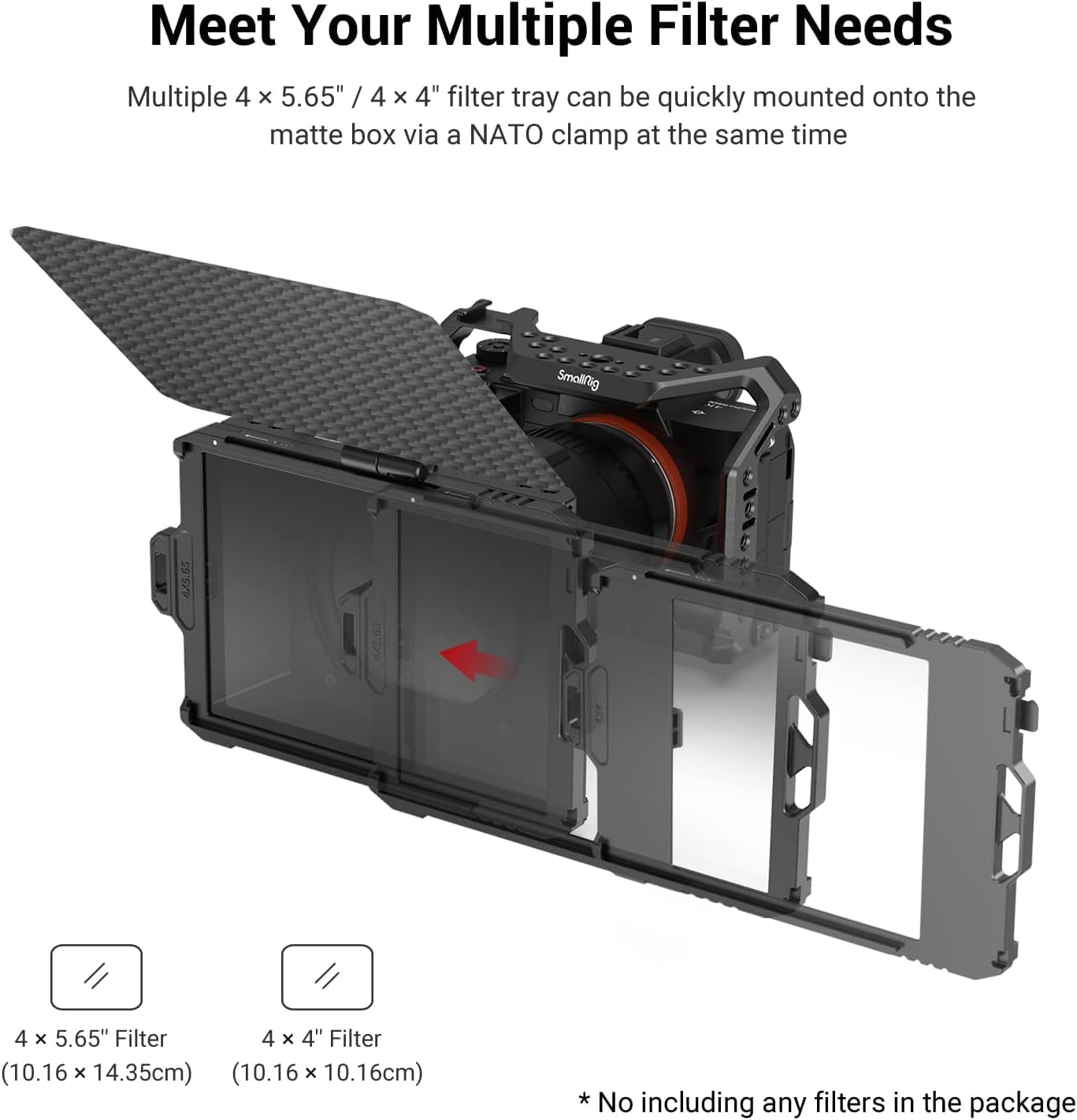 Thumbnail 6 de SMALLRIG 3575 Mini Matte Box Lite