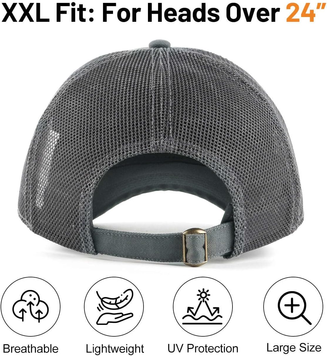Thumbnail 1 de Zylioo XL/XXL Baseball Cap: Oversize Sun Protection for Big Heads