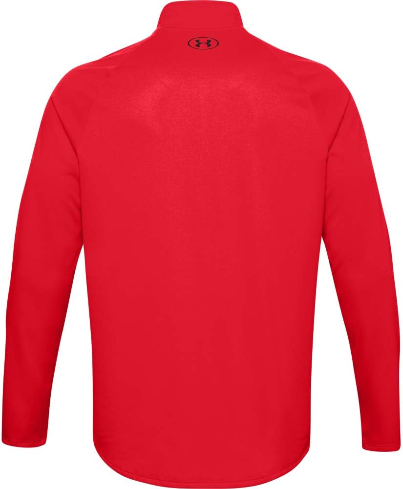 Detalle de Under Armour UA Tech 1/2 Zip Pullover Homme - Rouge - XL
