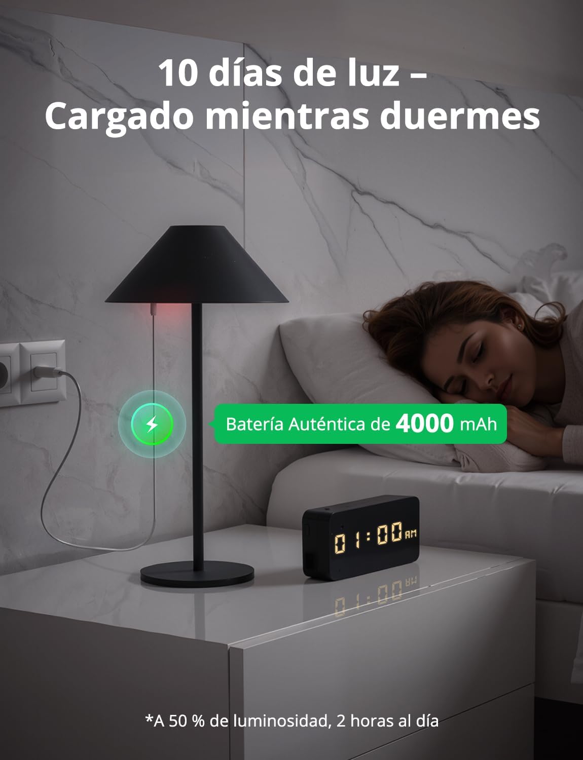 Thumbnail 3 de Bojim Lamparas de Mesita 4000 mAh 🌙