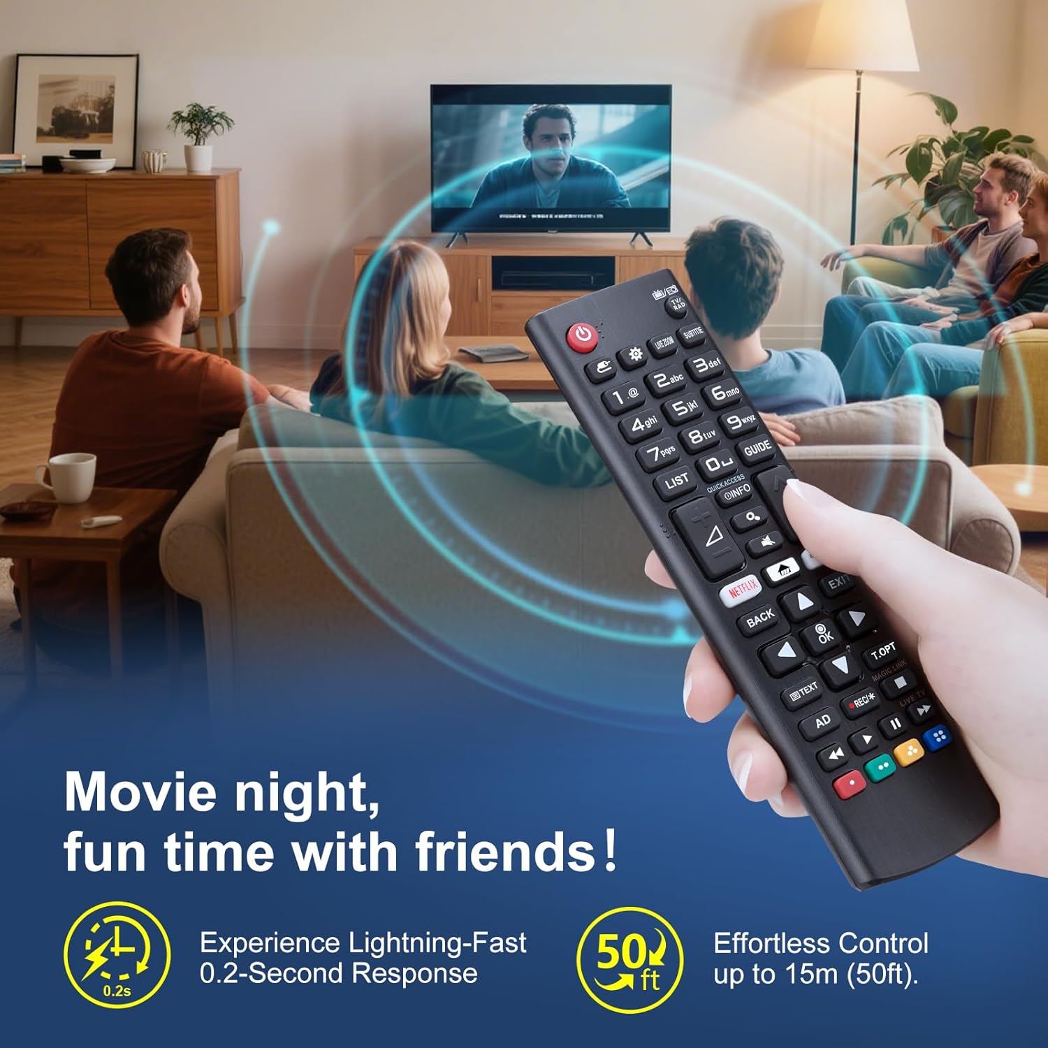 Thumbnail 5 de OMAIC LG TV remote replacement 3 pack