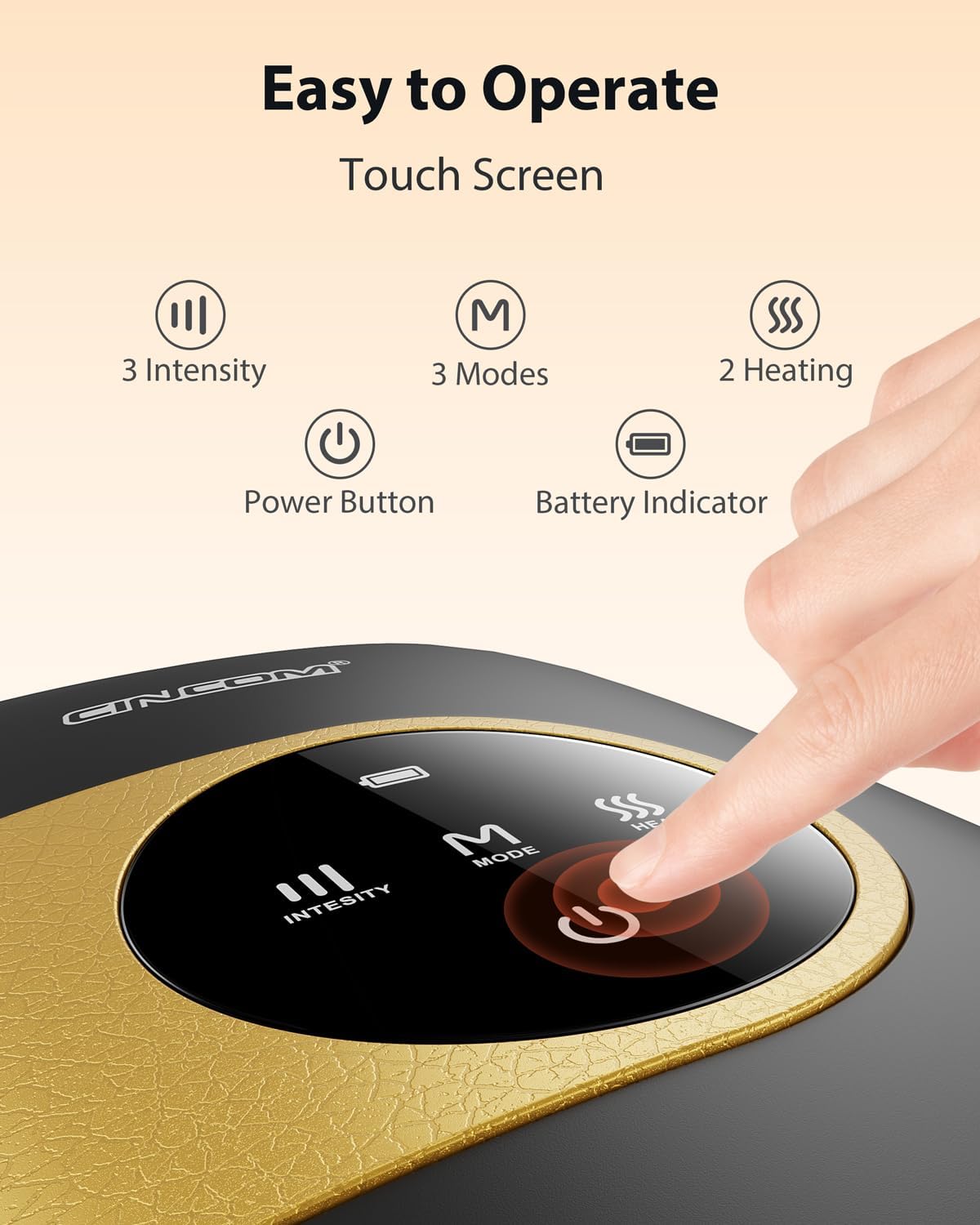 Detalle 2 de CINCOM Hand Massager 3000mAh