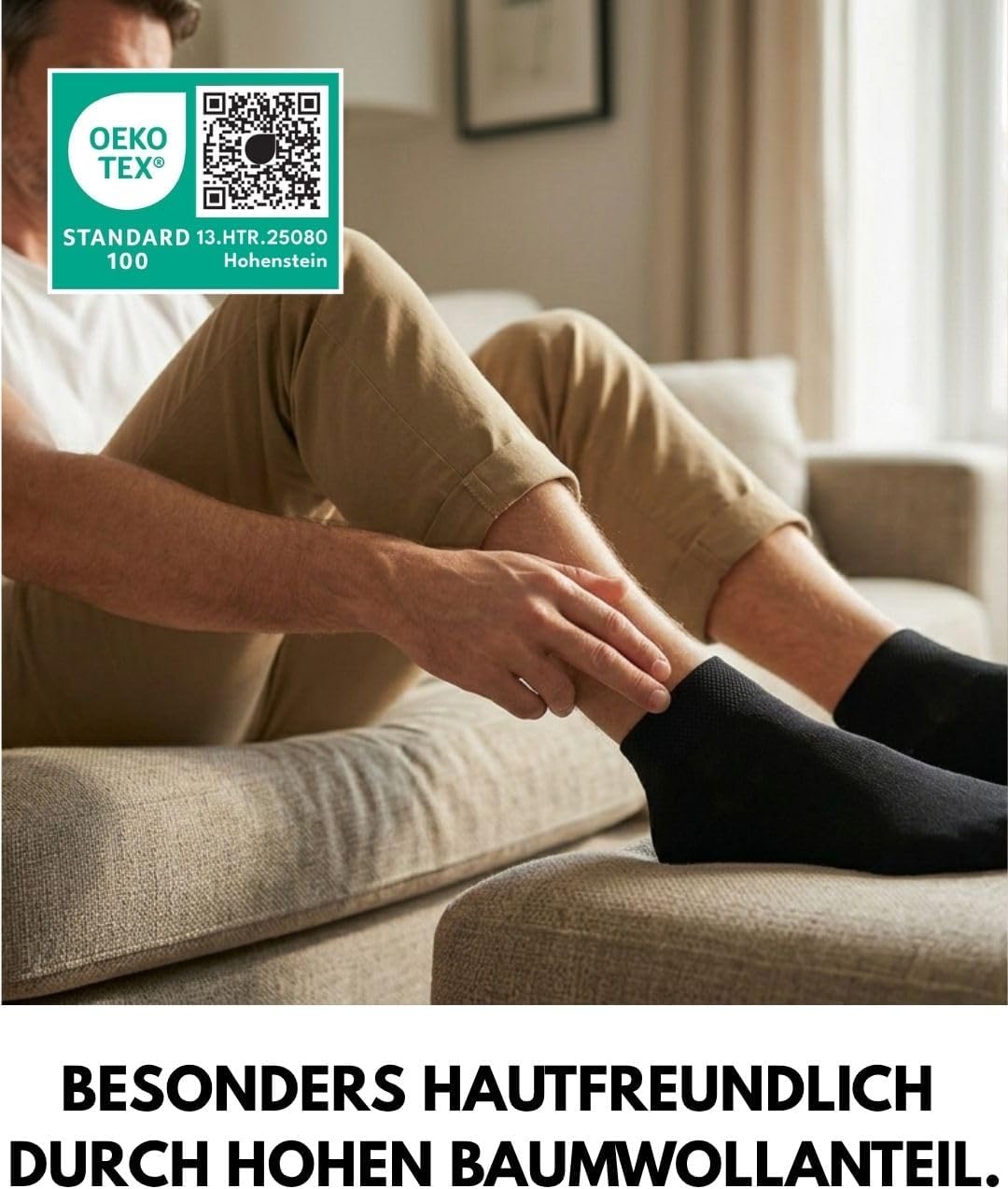 Thumbnail 6 de sockenkauf24 10 Paar kurze Diabetikersocken Quarter – ohne Gummibund, nahtfrei, venenerfreundlich