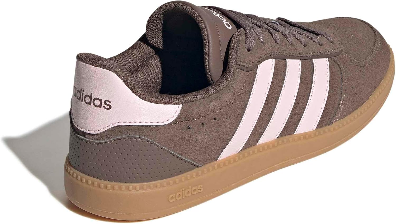 Detalle 2 de adidas Breaknet Sleek para mujer: zapatillas con cordones en piel y material sintético