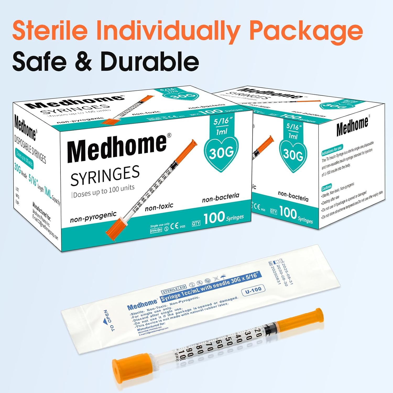 Detalle de Lab Syringes 1 mL