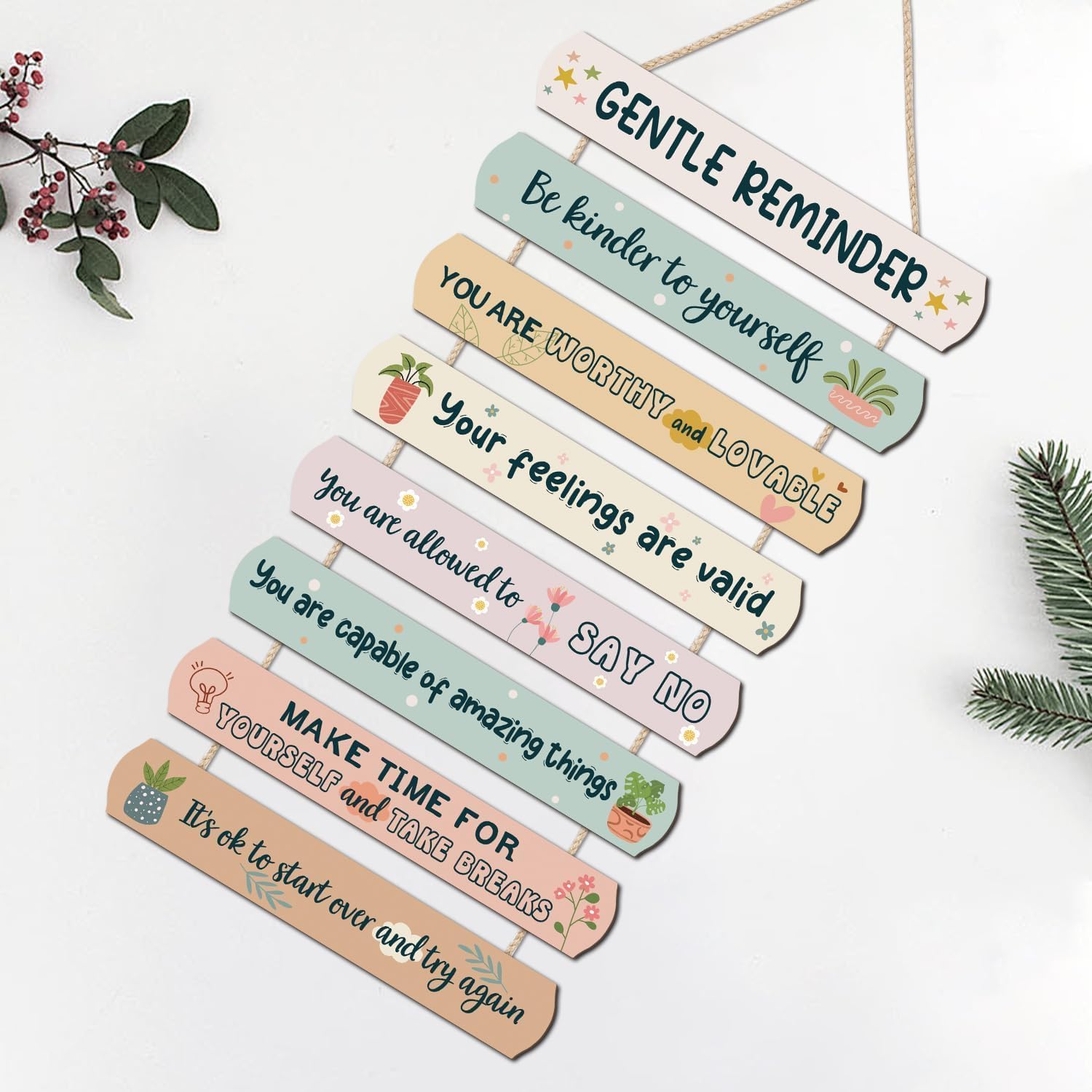 Detalle 2 de HPUINB Inspirational Quotes wall art đ