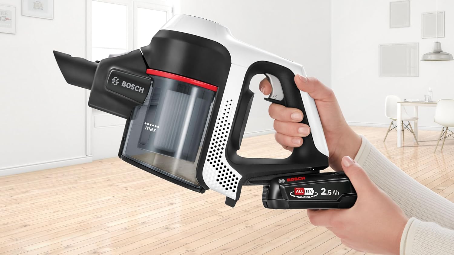 Thumbnail 6 de Bosch Unlimited 6: Aspiradora inalámbrica portátil con accesorios 🧹