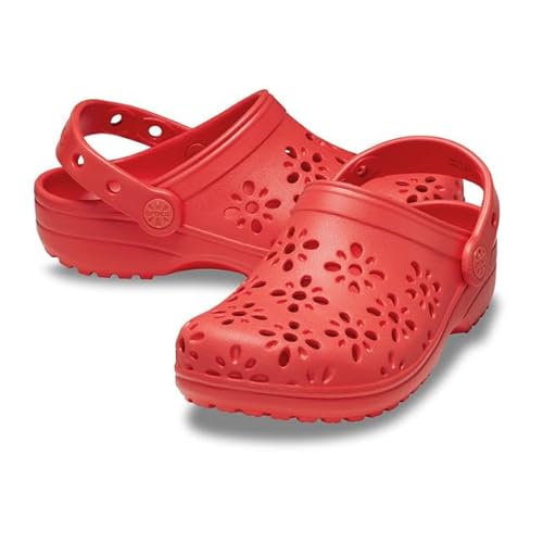 Thumbnail 2 de Crocs Classic Floral Cut Out Clog T 19/20 EU Cherry Red