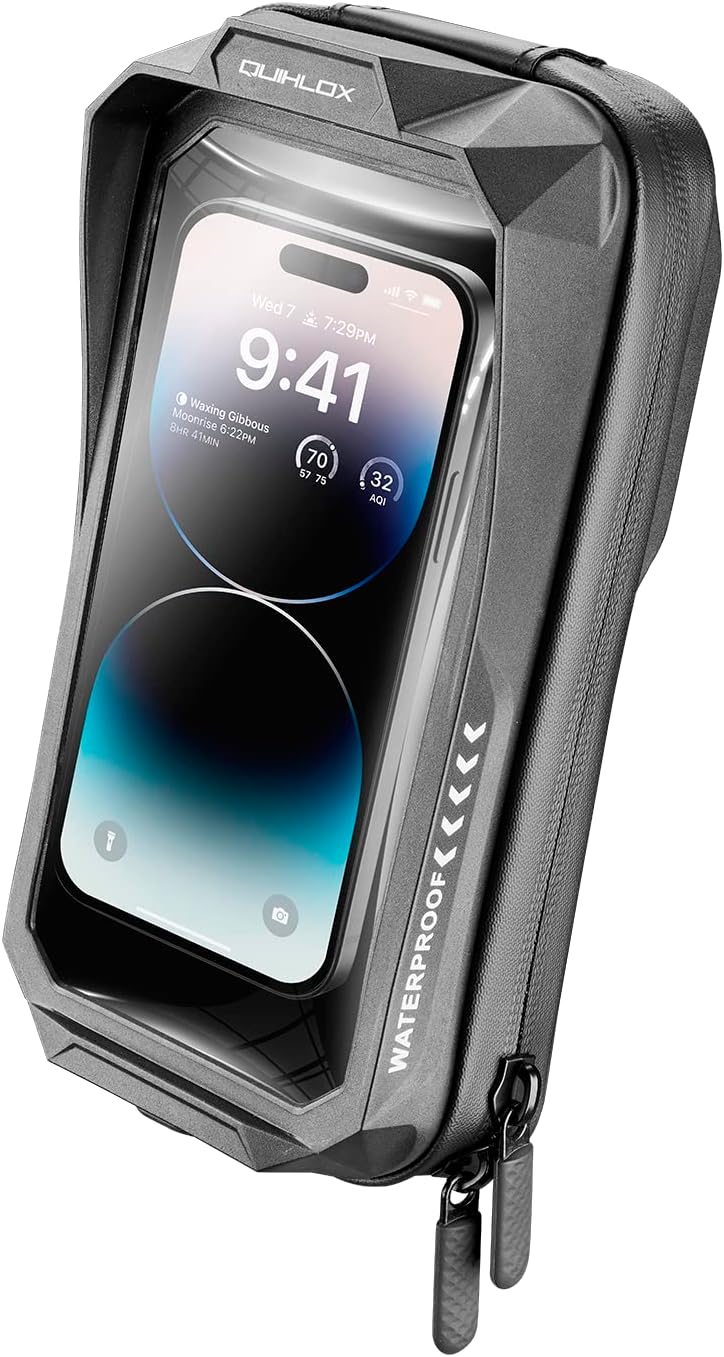 Interphone Quiklox Support Universel étanche pour Smartphone