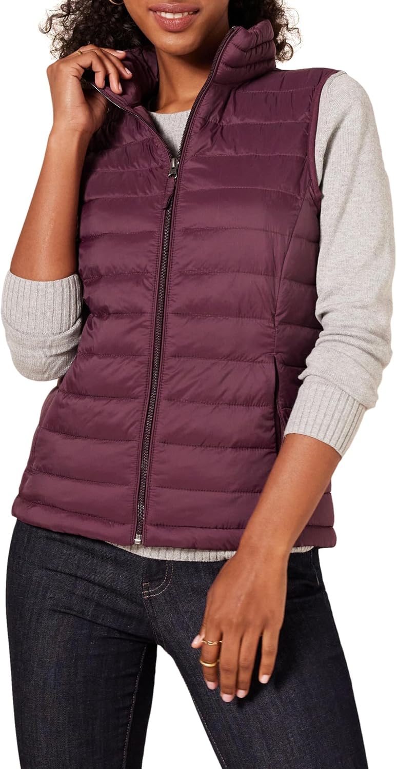 Thumbnail 6 de Amazon Essentials Damen leichte wasserabweisende Steppweste (packbar), Regular Fit