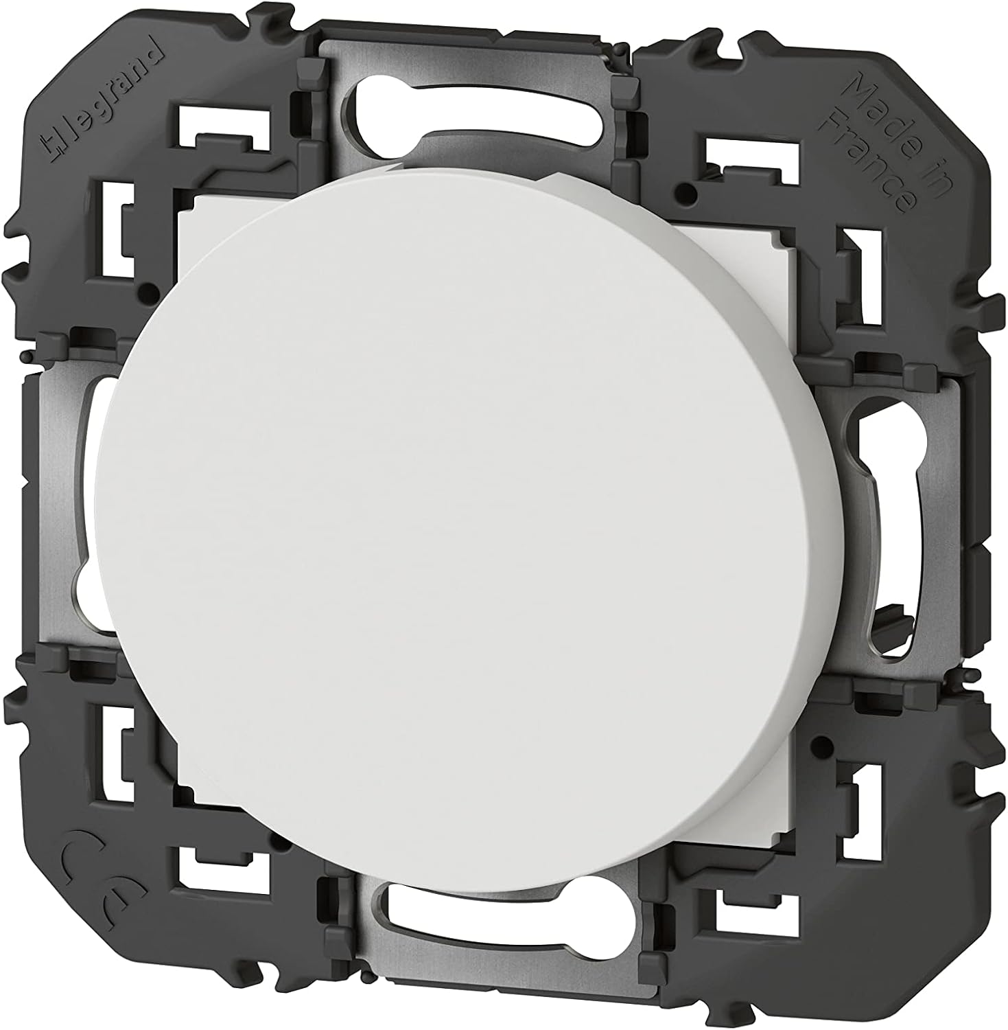Detalle 2 de LEGRAND Obturateur Blanc Composable Dooxie — pour boîte d’encastrement et passage de câble