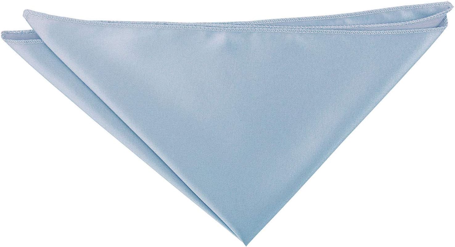 Thumbnail 5 de DQT Mens Plain Satin Pocket Square – A refined touch for weddings and formalwear