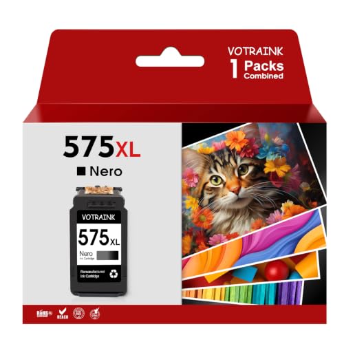 Detalle de VOTRAINK PG575XL cartucce per stampante nere e tricolori 576XL