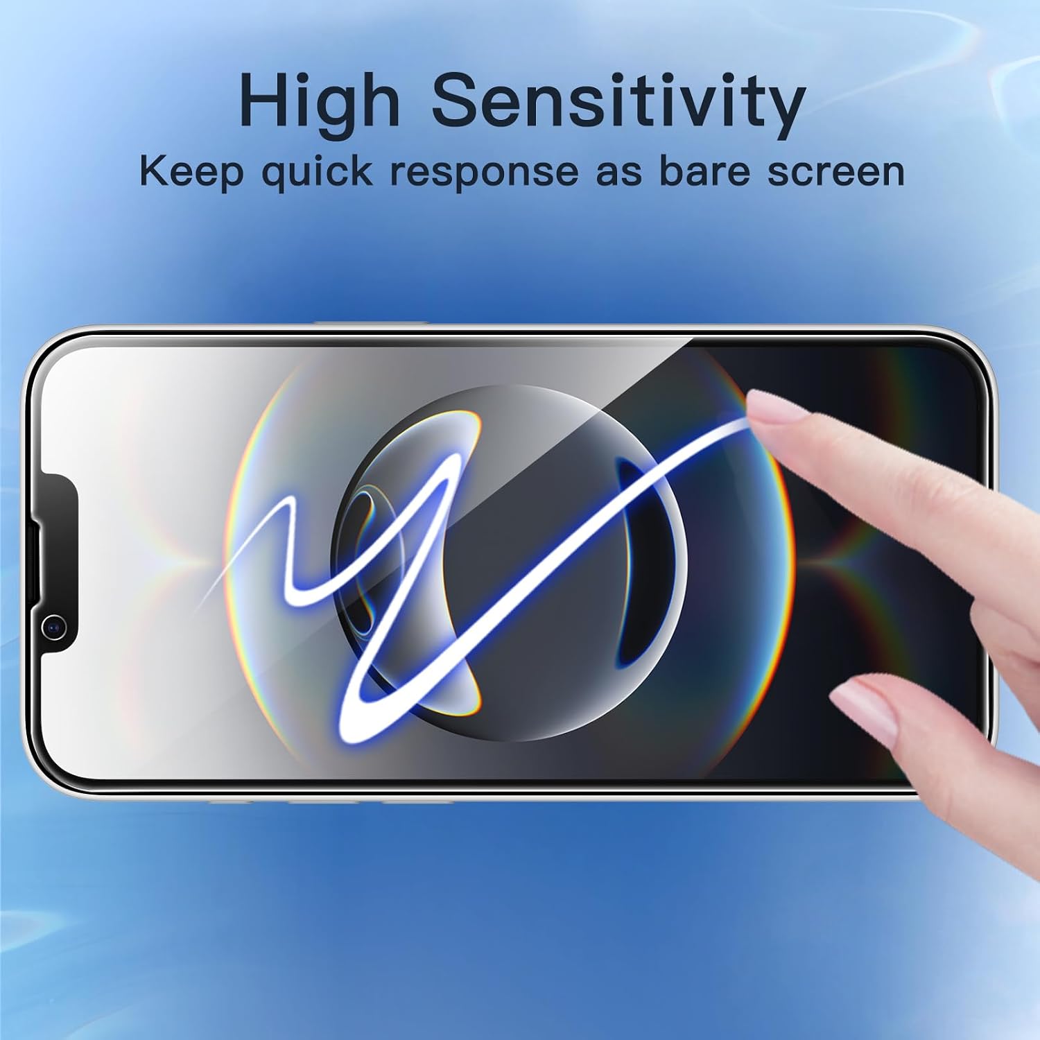Thumbnail 4 de JETech Sichtschutz Full Screen iPhone 16e 6,1