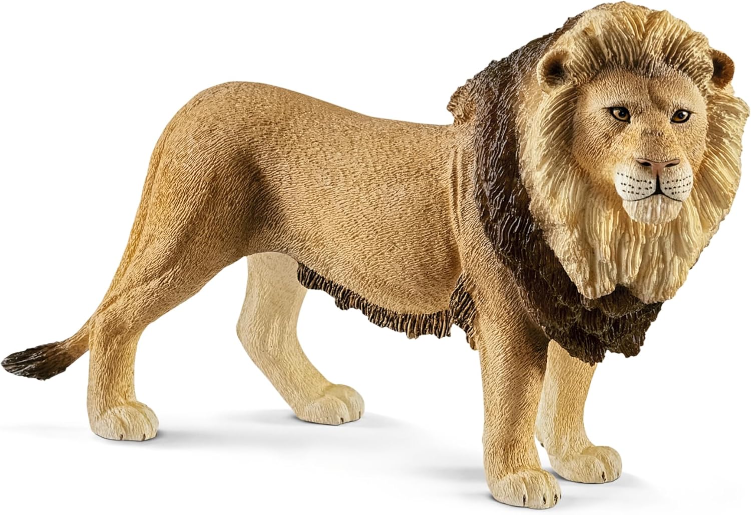 Detalle de Schleich Wild Life Coffret Animaux Sauvages 72286 avec lion, girafe, crocodile, singe et éléphant