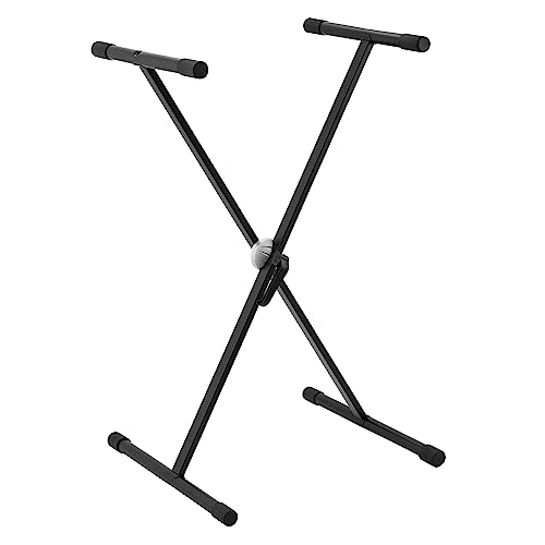 Detalle de TIGER KYS7-BK: Supporto per tastiere con telaio a X, colore nero
