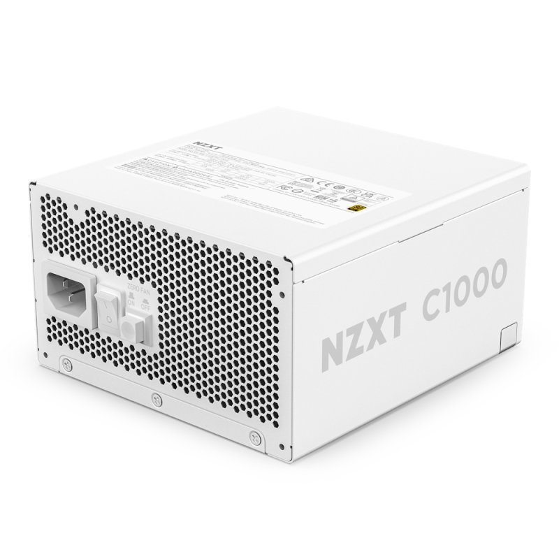 Detalle 2 de NZXT C1000 Gold ATX 3.1 PCIe 5.1 1000W Modular Blanca