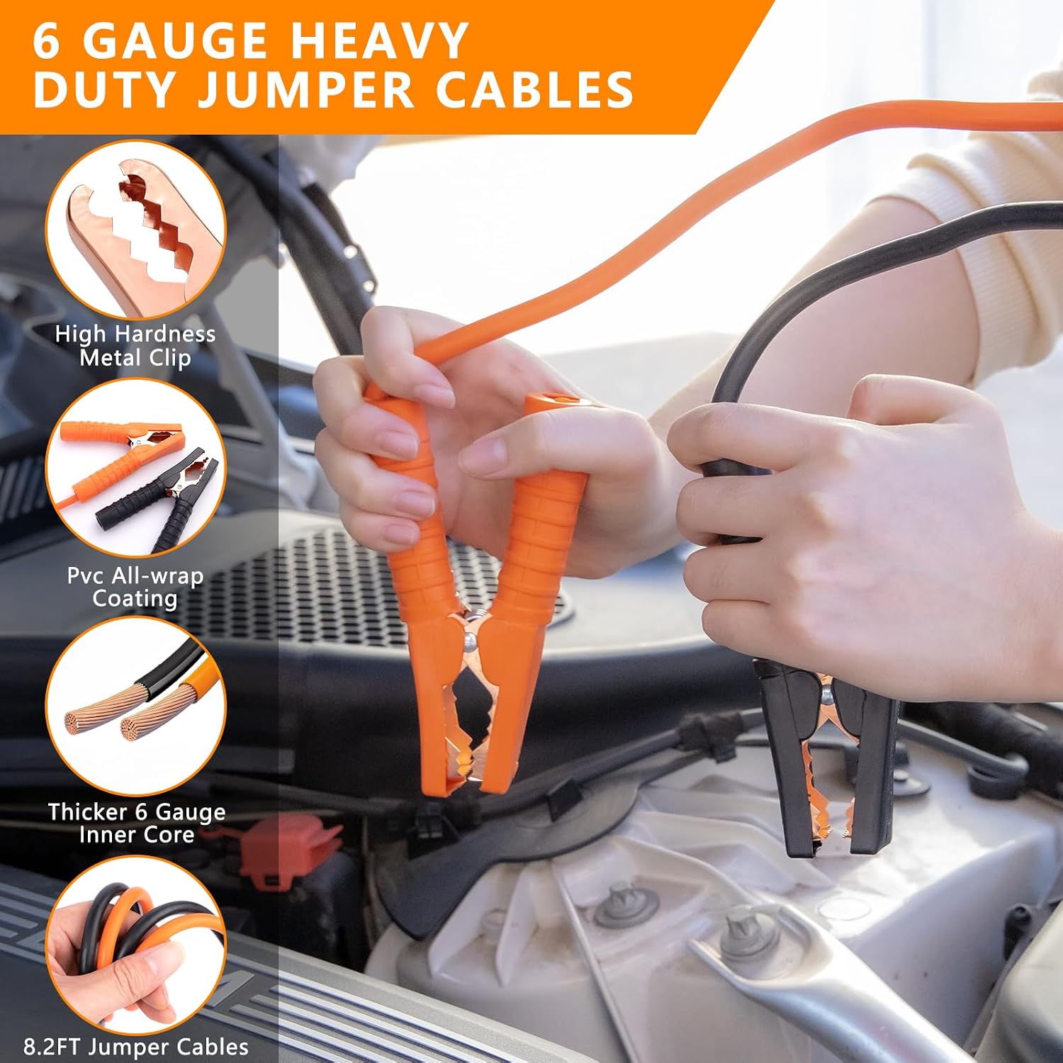 Detalle 2 de HLWDFLZ Car Emergency Kit 12V 250 PSI