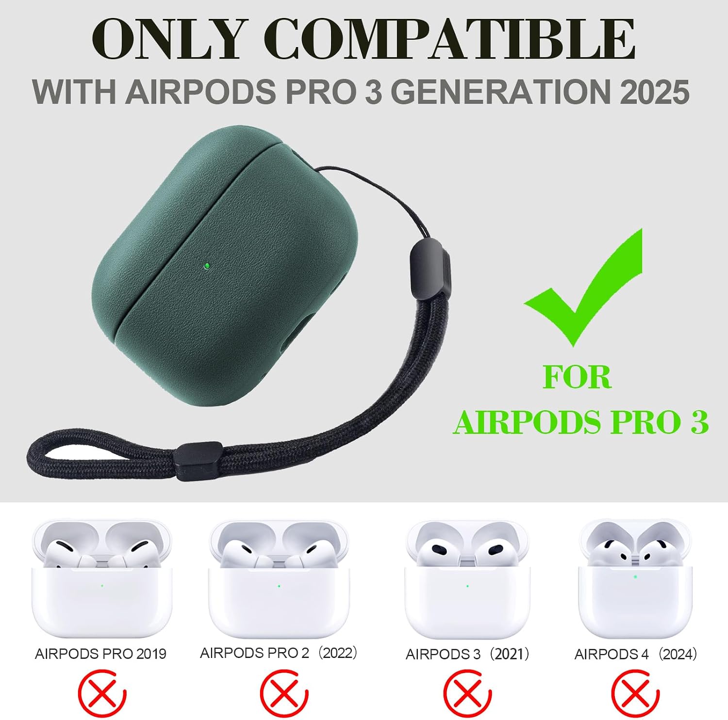 Thumbnail 1 de Teyomi funda AirPods Pro 3 2 mm