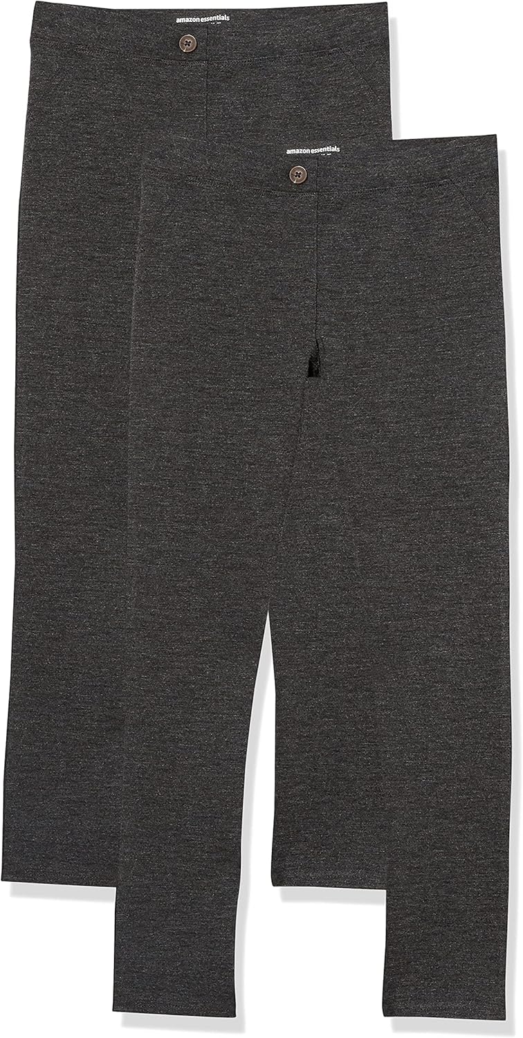 Thumbnail 6 de Amazon Essentials Girls and Toddlers' Uniform Slim-fit Ponte Knit Trousers (Pack of 2)