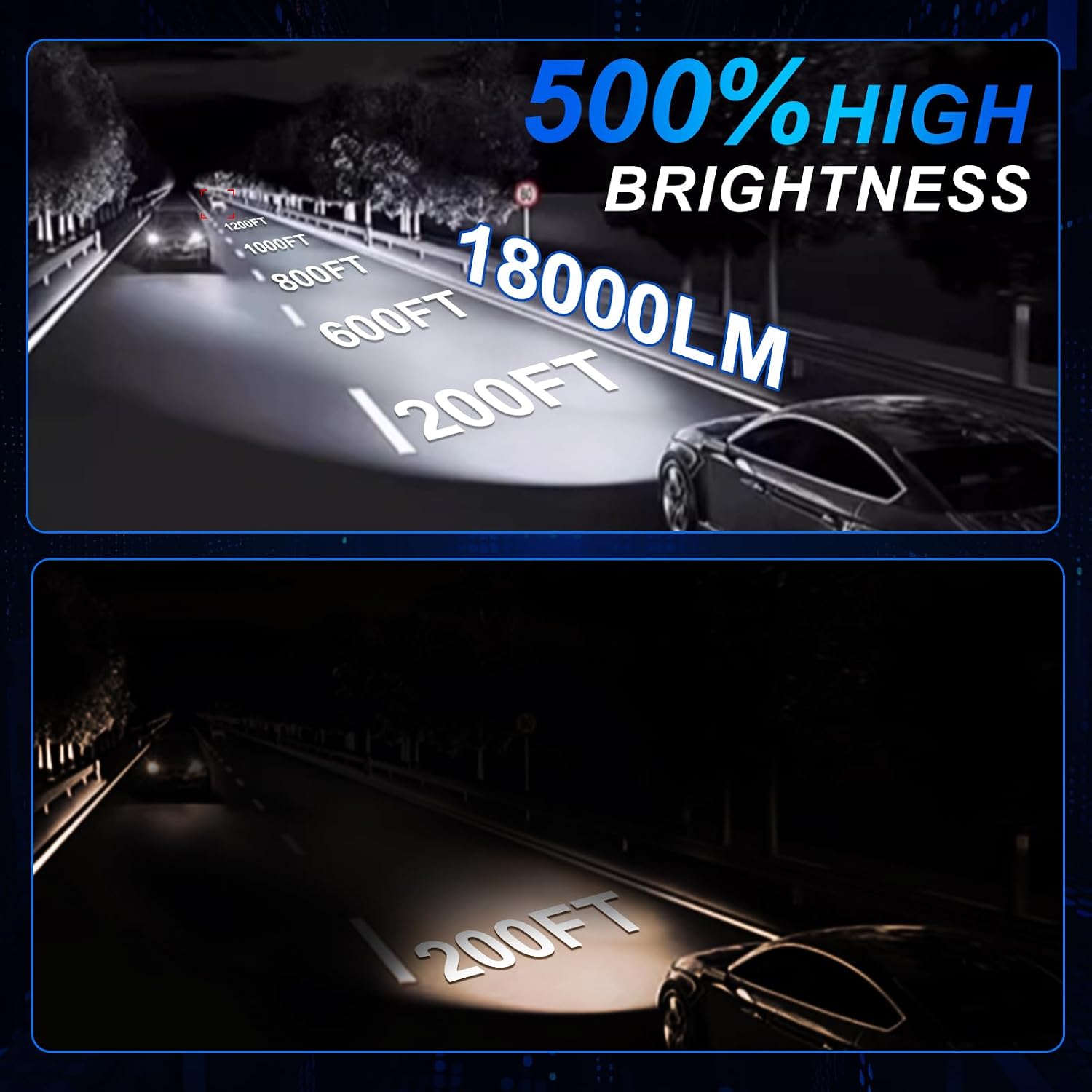 Thumbnail 3 de AUXIRACER Lampadina LED H1 6500K 12V: potenza, silenzio e affidabilità per la tua auto