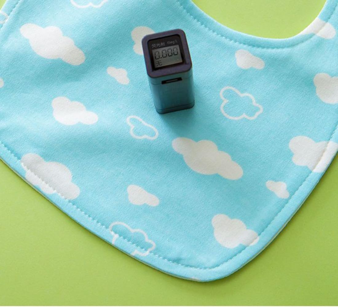 Thumbnail 6 de SLOSH Bavaglini impermeabili lavabili 3 strati per neonati e bambini piccoli (con bottoni regolabili) — confezione da 6