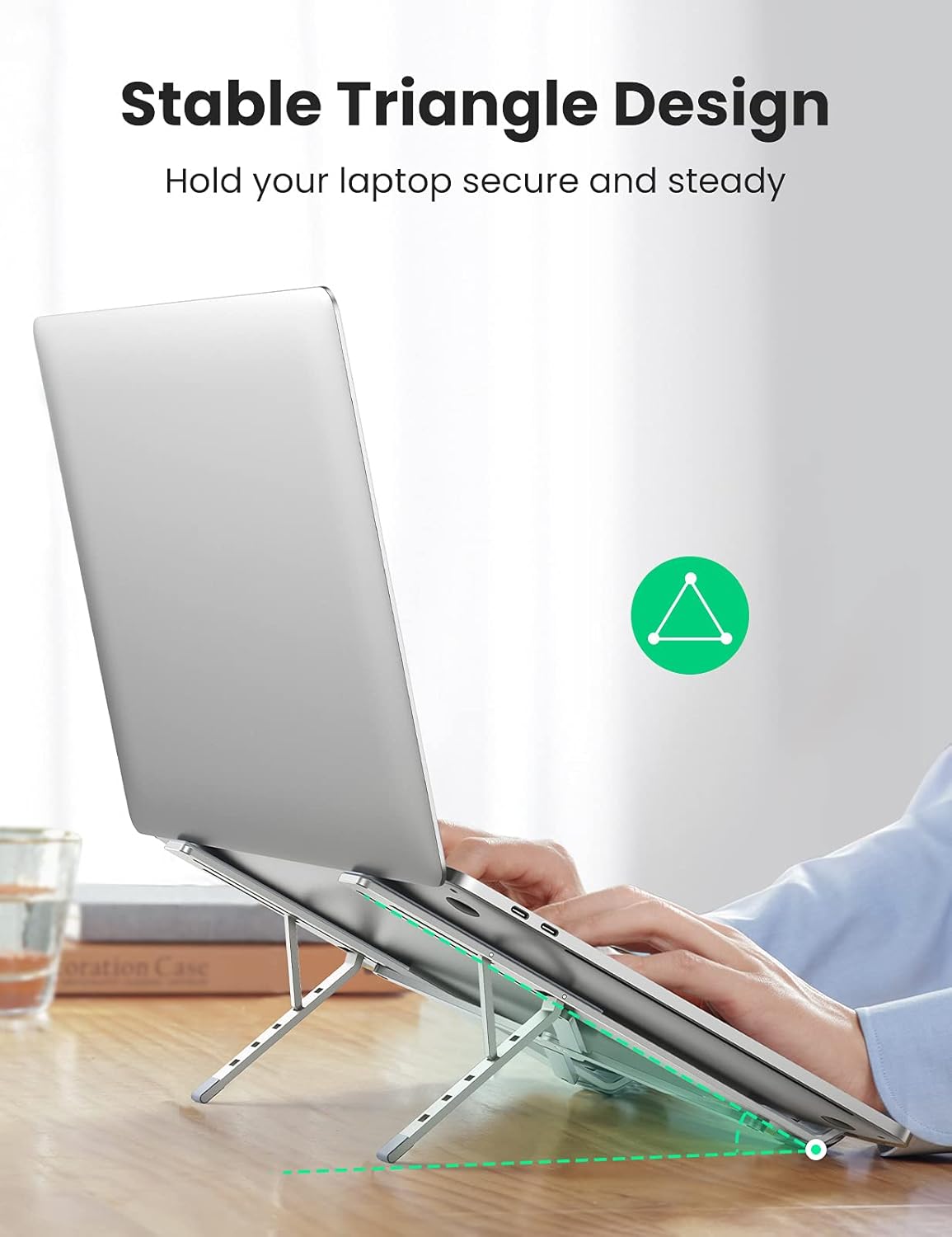 Thumbnail 3 de UGREEN Supporto per Laptop in Alluminio regolabile (5 altezze) fino a 17,3”, con pieghevole compatto