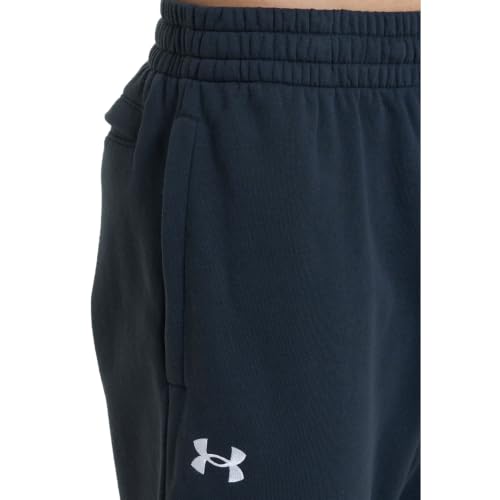Thumbnail 10 de Under Armour Rival Fleece Joggers para hombre – Negro/Blanco, talla LG