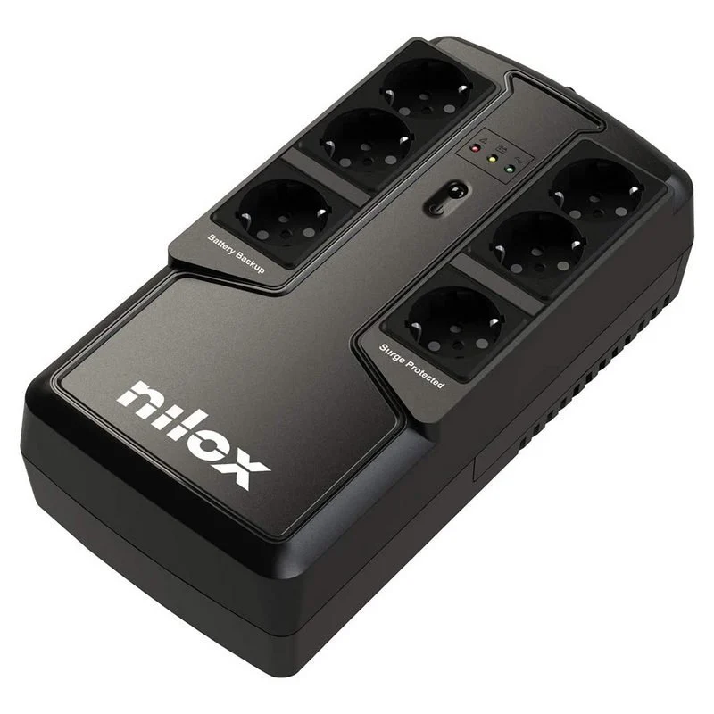 Detalle de Nilox Office Line Interactive 850 SAI 595 W