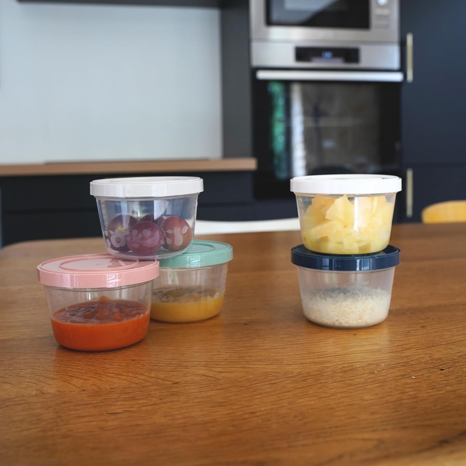 Thumbnail 5 de Thermobaby lot de 10 boîtes de conservation bébé 250 ml (compatibles micro-ondes, congélateur et lave-vaisselle) – fabriquées en France