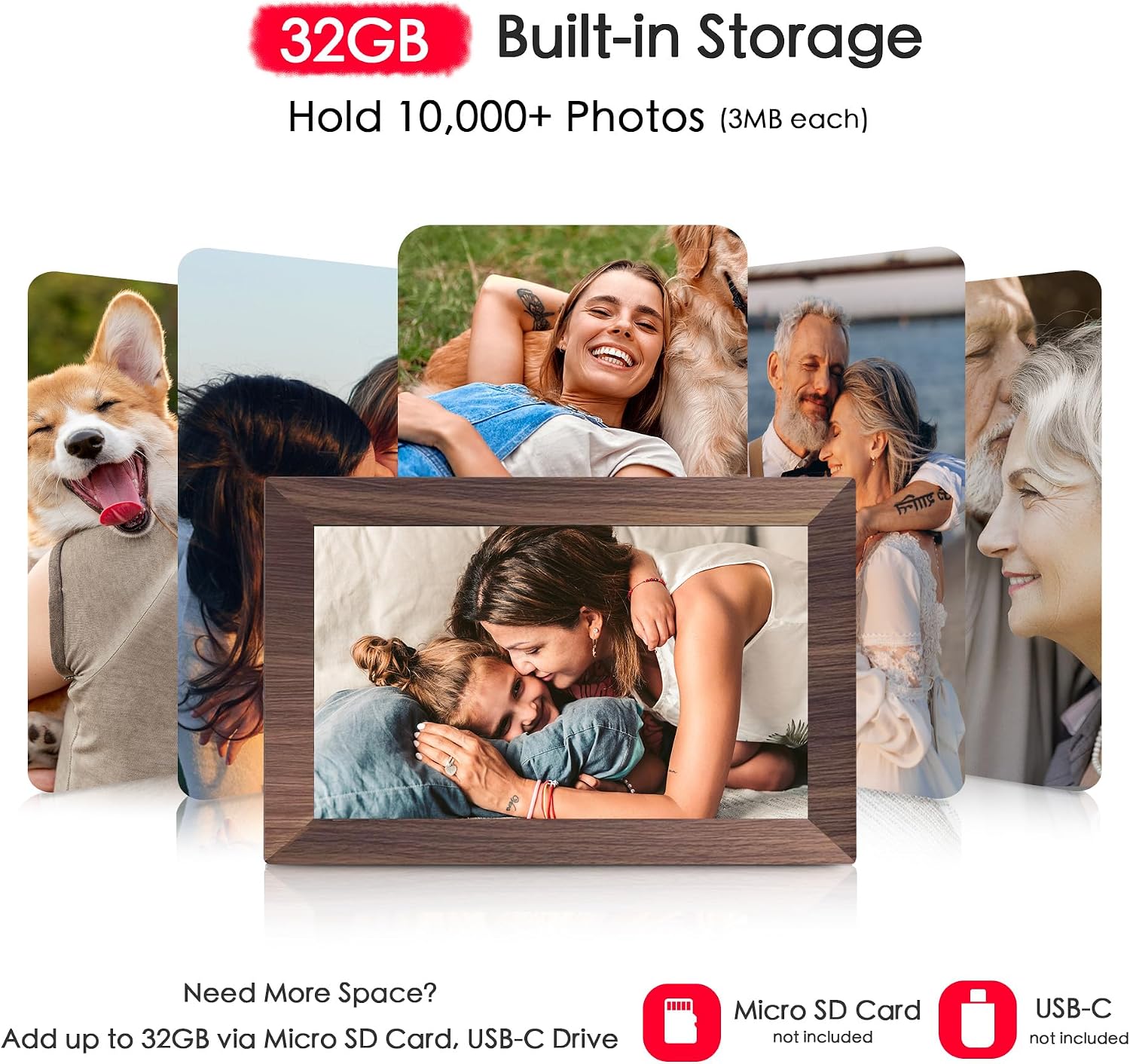 Detalle de Flyruit Digital Picture Frame 32GB