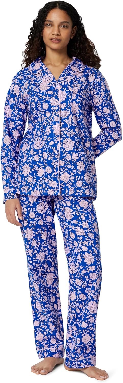 Thumbnail 6 de Amazon Essentials Women's Cotton Stretch Poplin Pajama Set (Long Sleeve Shirt + Pants)