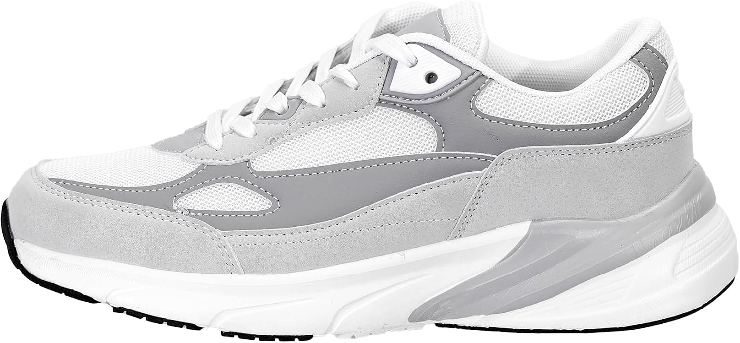Detalle de JOMIX damessneakers voor gymnastiek en tennis, licht en ademend