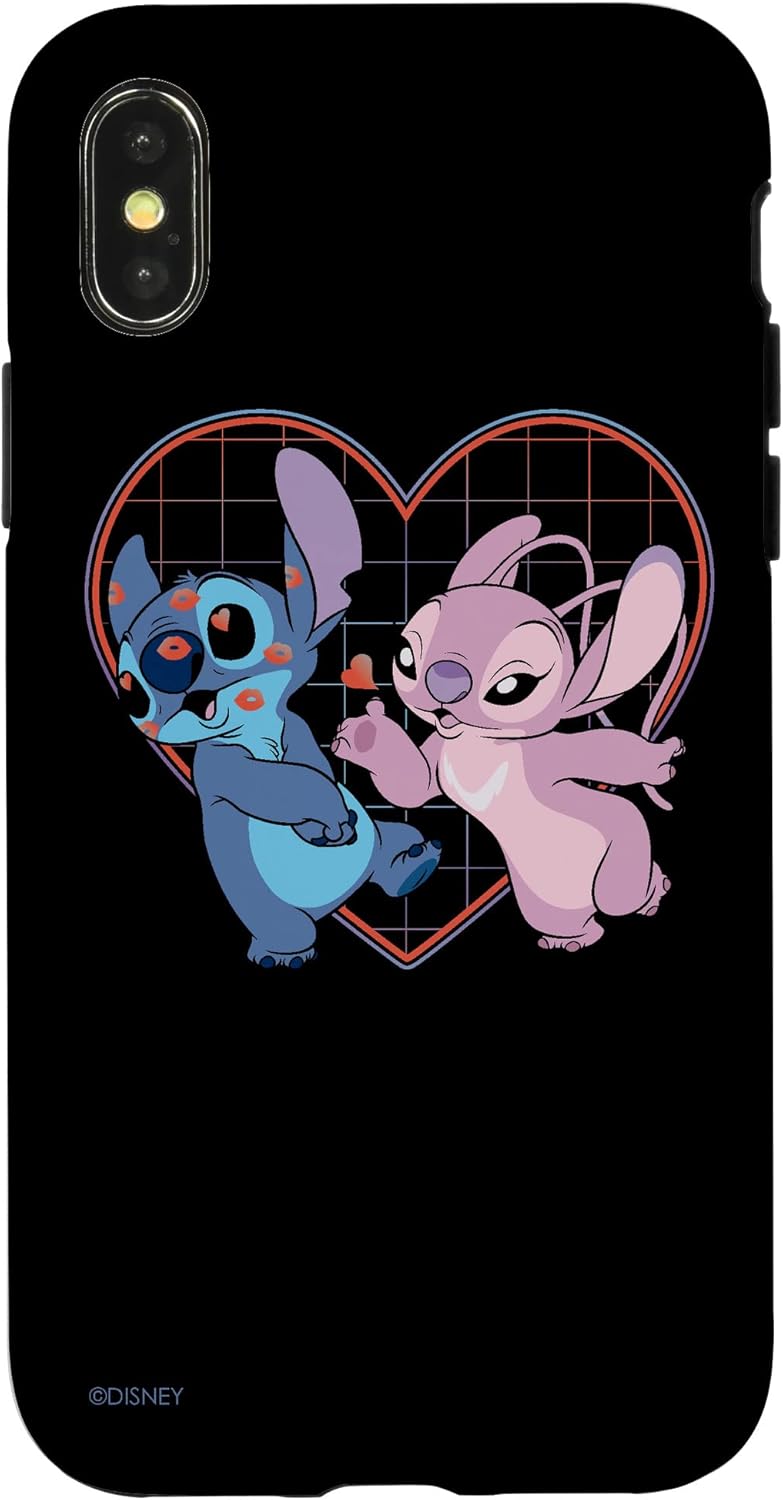 Thumbnail 4 de Disney Lilo et Stitch Angel Heart Kisses Coque pour iPhone XR – Étui two‑in‑one