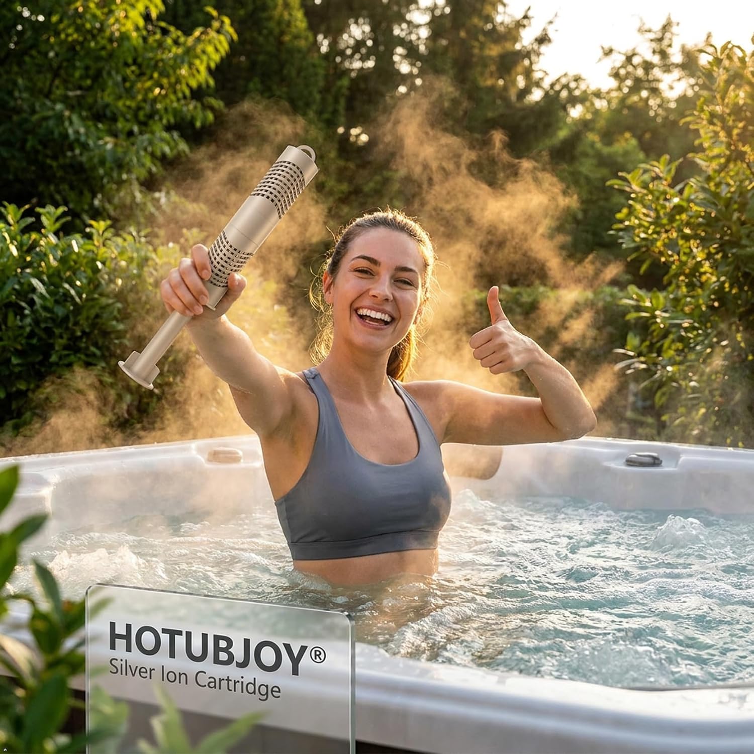 Detalle de HOTUBJOY Hot Tub Mineral Cartridge 4-Pack
