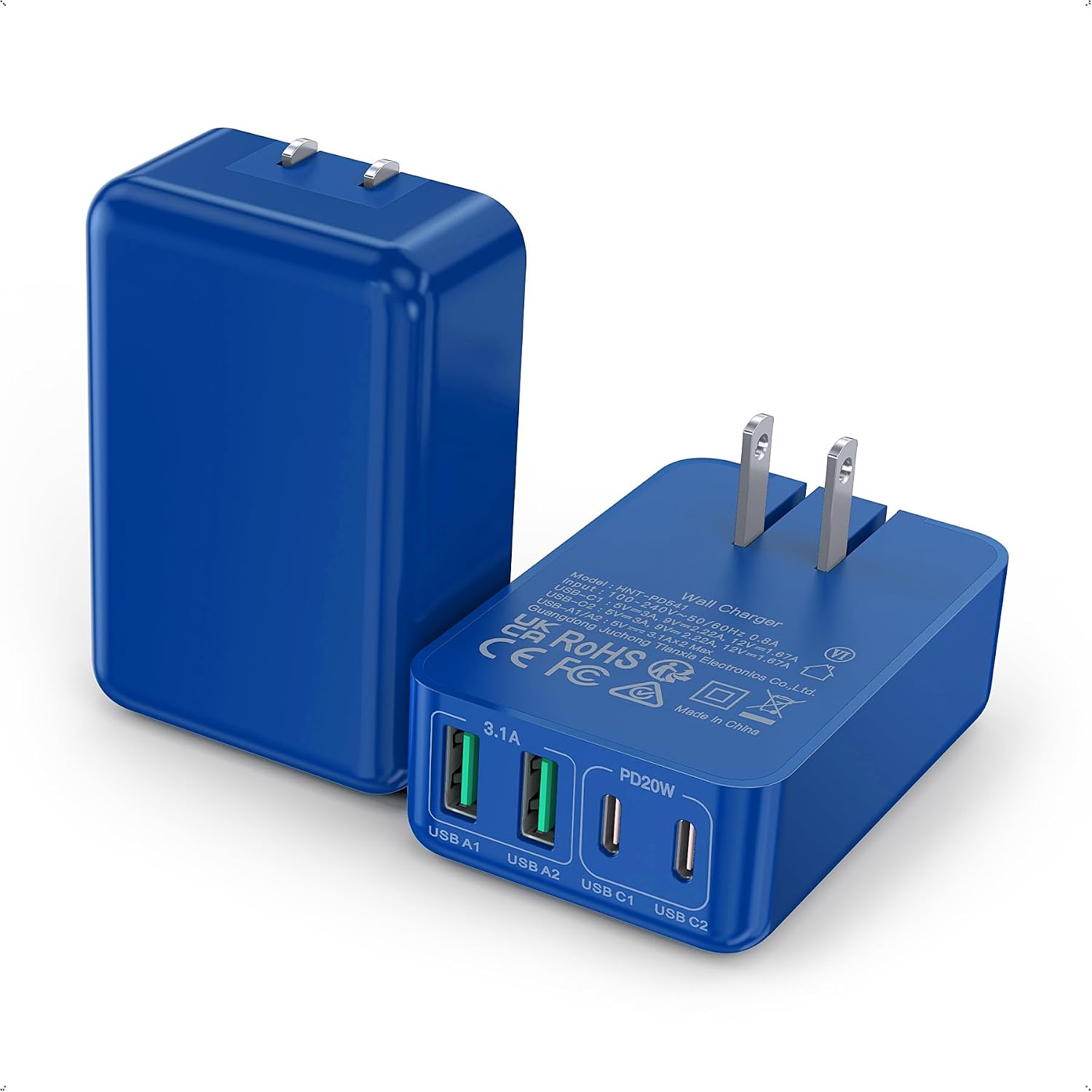 Detalle de Multiport USB-C Wall Charger 40W
