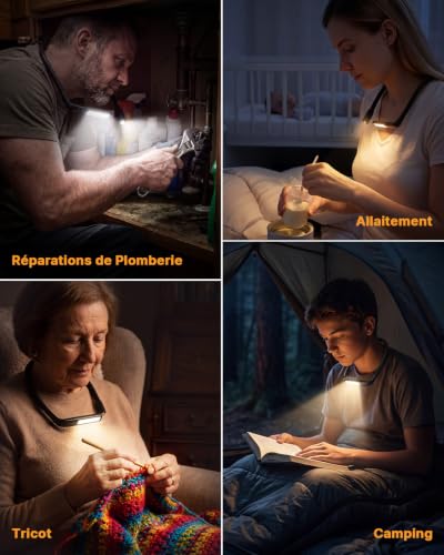 Thumbnail 6 de EastPin lampe de lecture de cou 140°