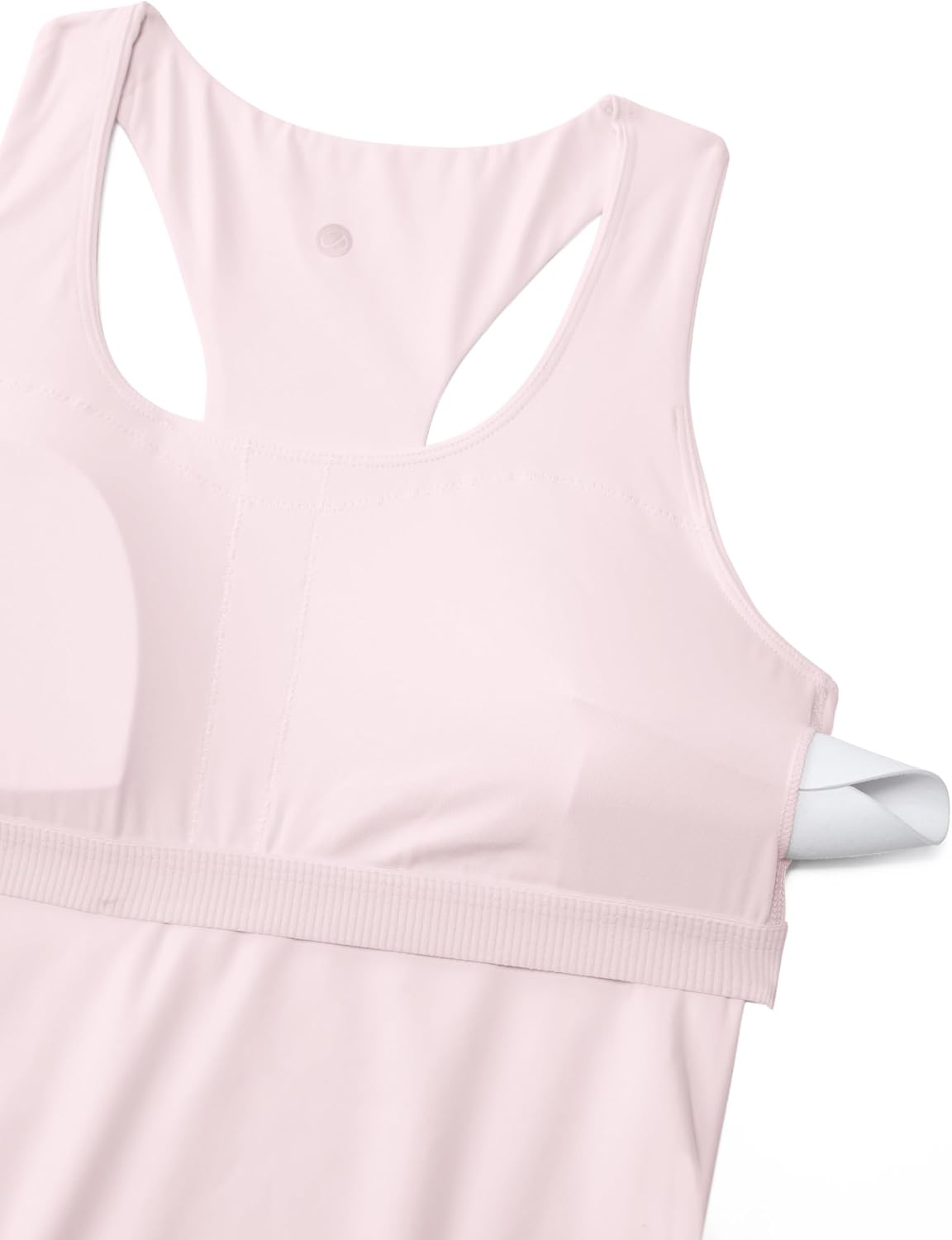 Thumbnail 5 de CRZ YOGA Women’s Butterluxe Racerback Maternity Tank Top with Built-in Bra