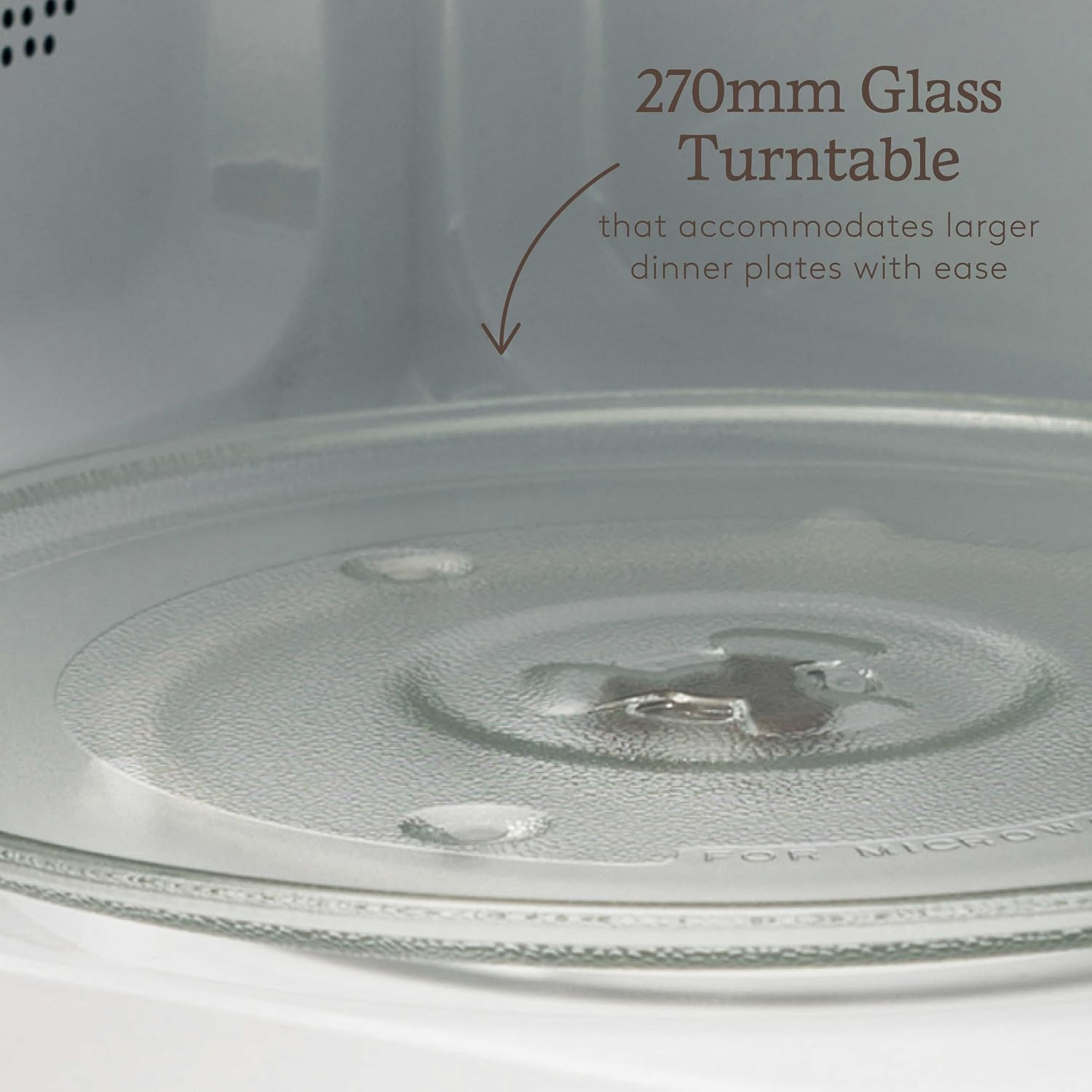Thumbnail 5 de HADEN Microwave 20L 800W 5 Power Levels (Cotswold Putty) – A Practical Kitchen Companion