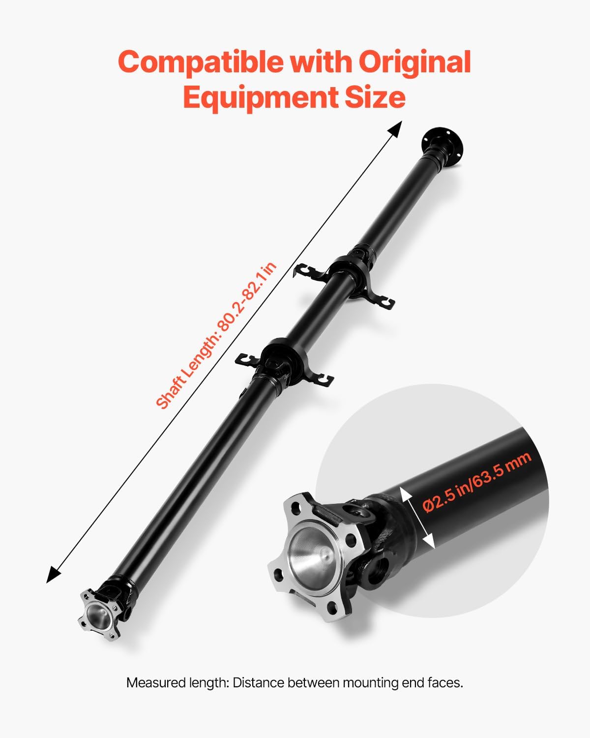 Detalle de VEVOR Rear Driveshaft Assembly, Alloy Steel