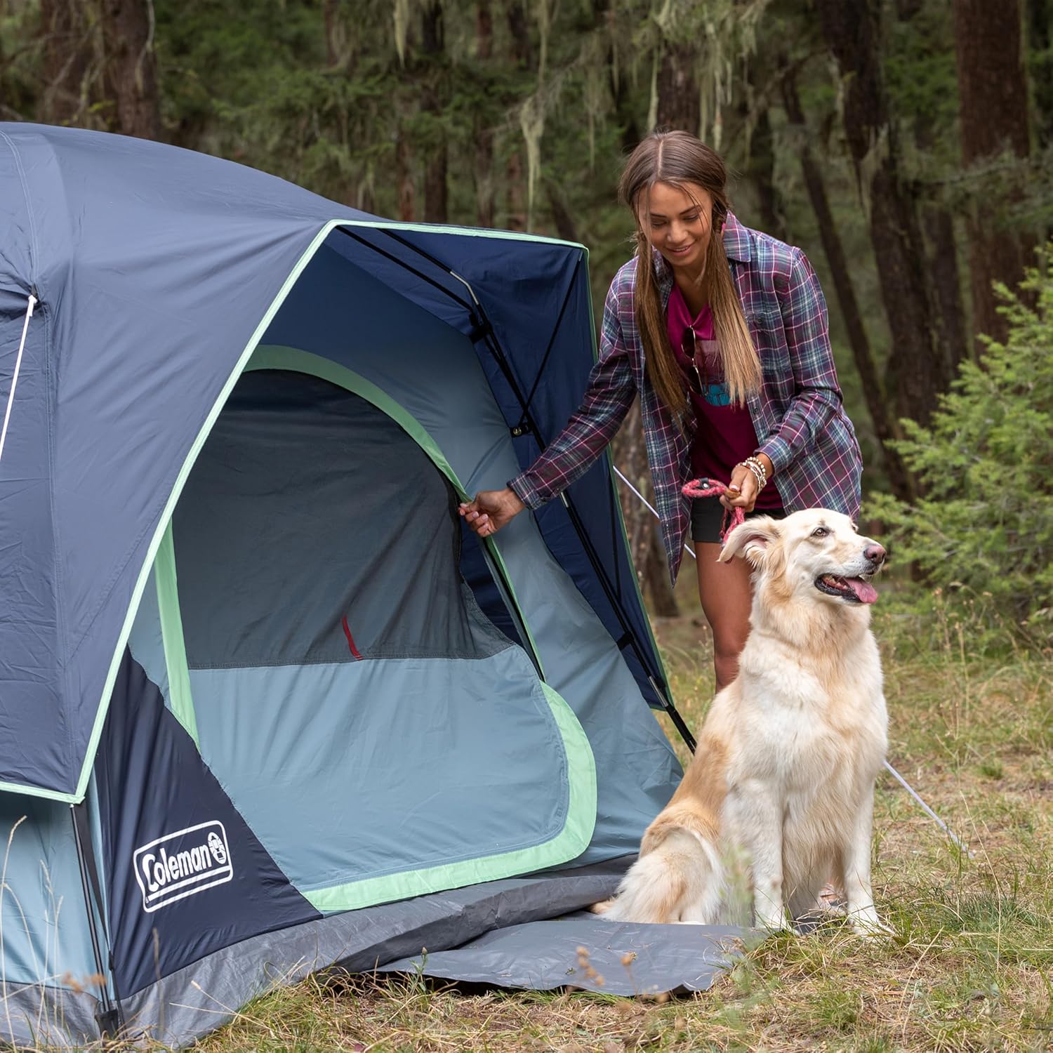 Thumbnail 3 de Coleman Skydome Tent with 5 Minute Setup – 8-Person Weatherproof Dome